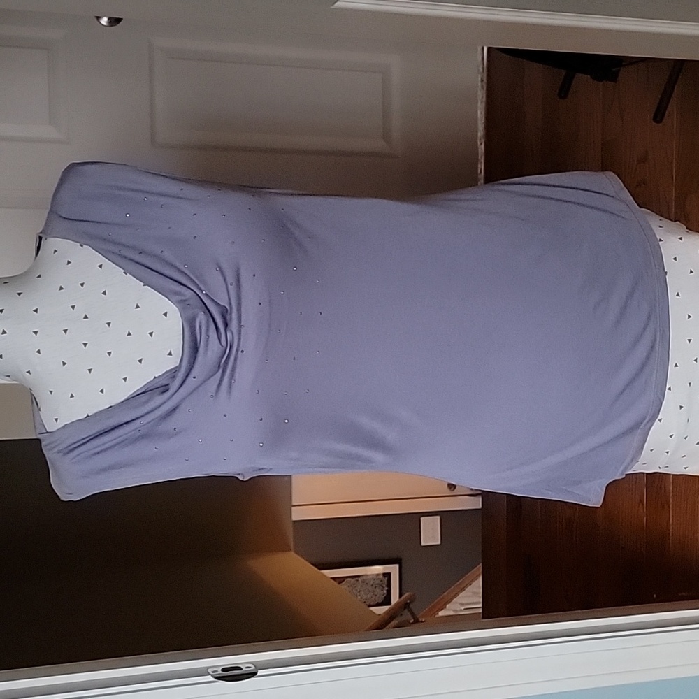 Lavender cowl neck camisole from The Limited
